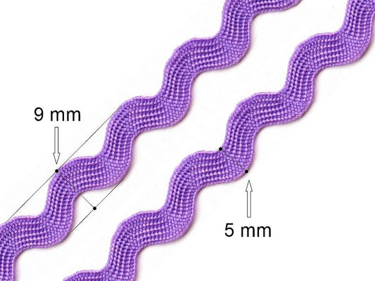 Image of Wavy decorative ribbon | 5 mm 30 m – available at Charlotte's Fabrics