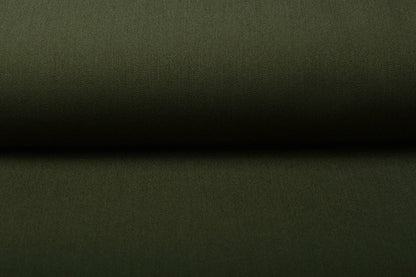 Viscose gabardine with elastane - khaki 275 g/m²