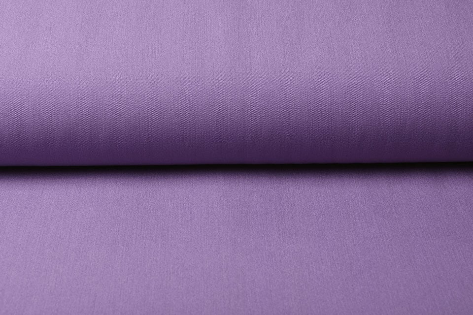 Viscose gabardine with elastane - lilac 275 g/m²