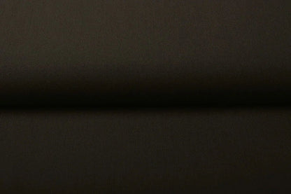 Viscose gabardine with elastane - chocolate brown 275 g/m²