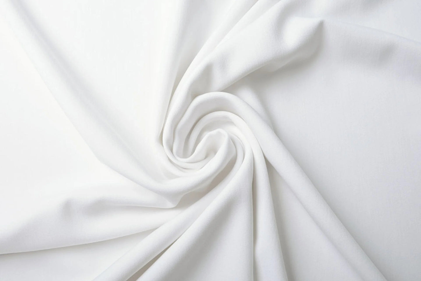 Viscose suit fabric with elastane - white 275 g/m²