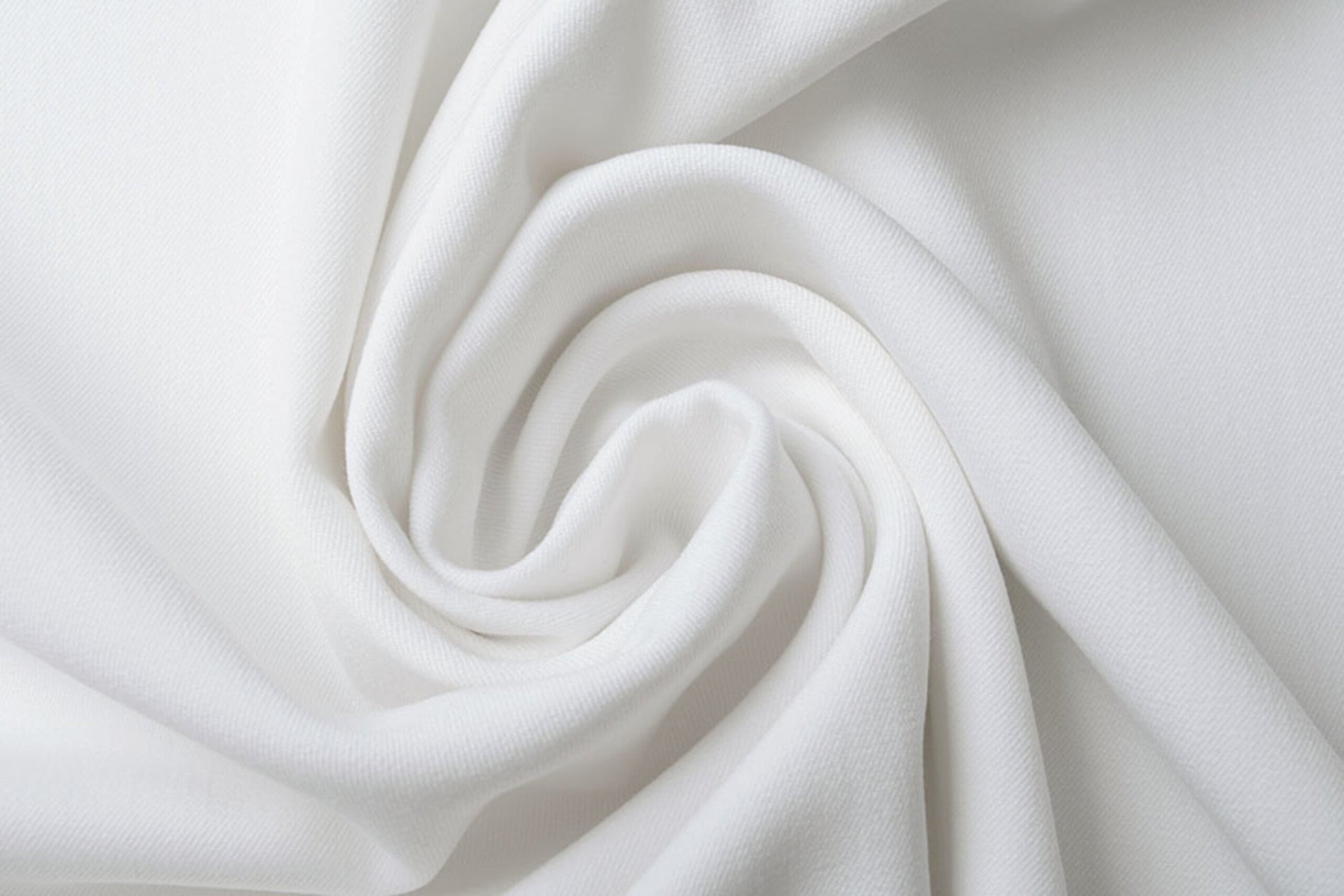 Viscose suit fabric with elastane - white 275 g/m²