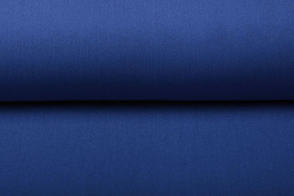Viscose suiting fabric with elastane - royal blue 275 g/m²