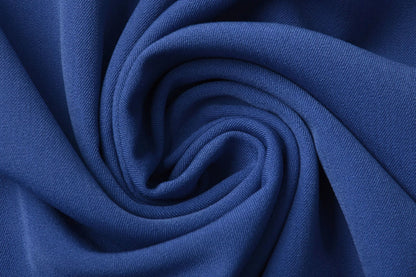 Viscose suiting fabric with elastane - royal blue 275 g/m²