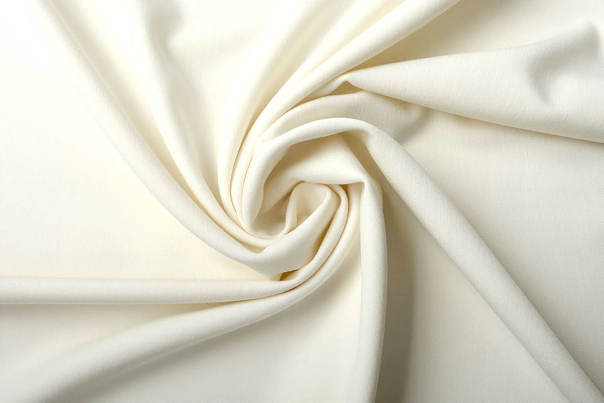Viscose suiting fabric with elastane - cream-colored 275 g/m²
