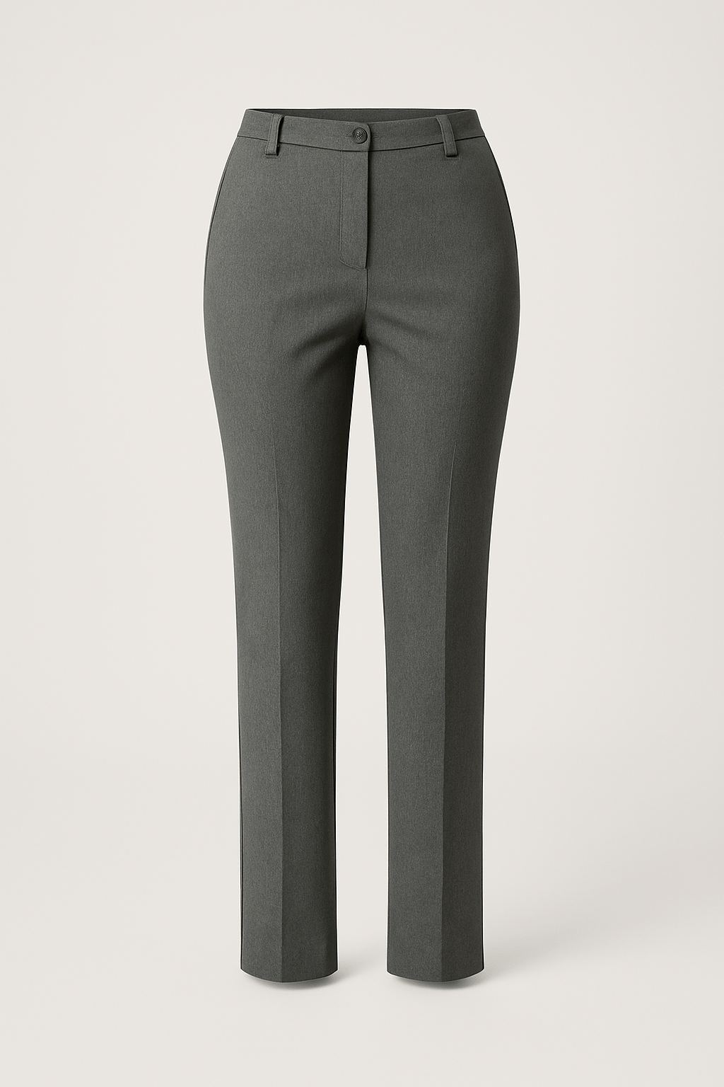 Viscose suiting fabric with elastane - black melange 275 g/m²