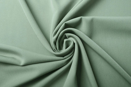 Viscose suiting fabric with elastane - mint 275 g/m²