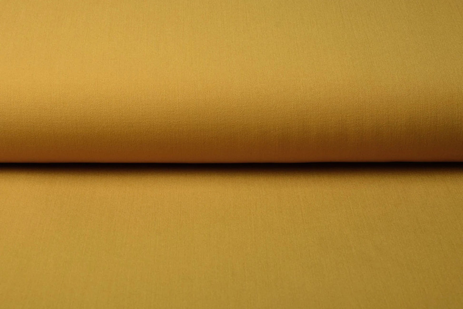 Viscose suiting fabric with elastane - dark yellow 275 g/m²