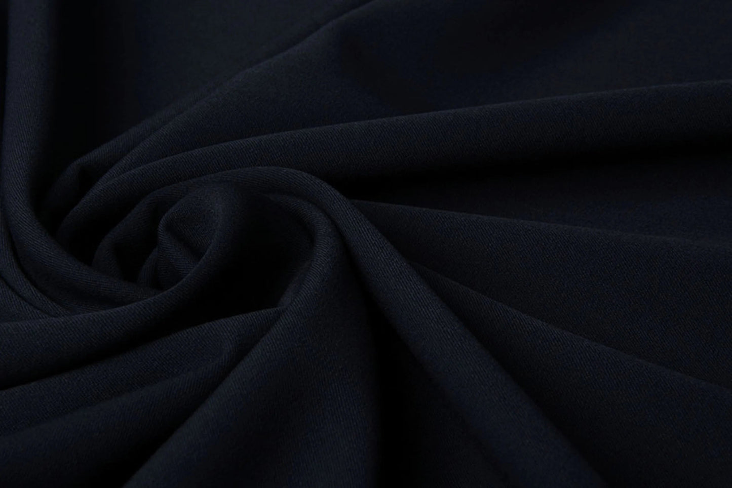 Viskose suit fabric with elastane - dark blue 275 g/m²