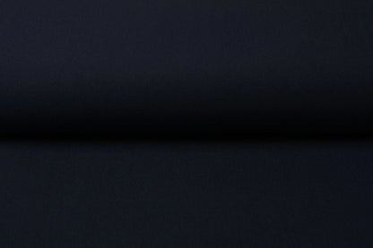 Viscose suiting fabric with elastane - dark blue 275 g/m²