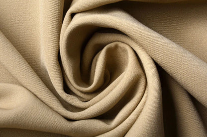 Viscose suiting fabric with elastane - golden haze 275 g/m²