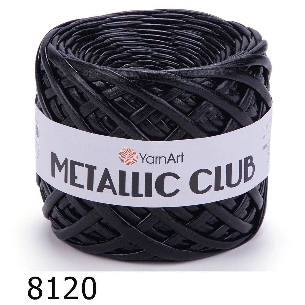 YarnArt Metallic Club – metaliczna włóczka taśmowa do szydełkowania i rękodzieła 180 g / 55 m – dostępne online w sklepie Tkaniny u Szarloty
