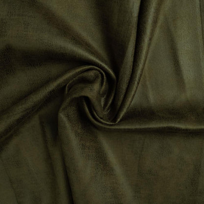 Image of suede fabric with elastane - dark green 280 g/m² – available at Šarlotes audumi