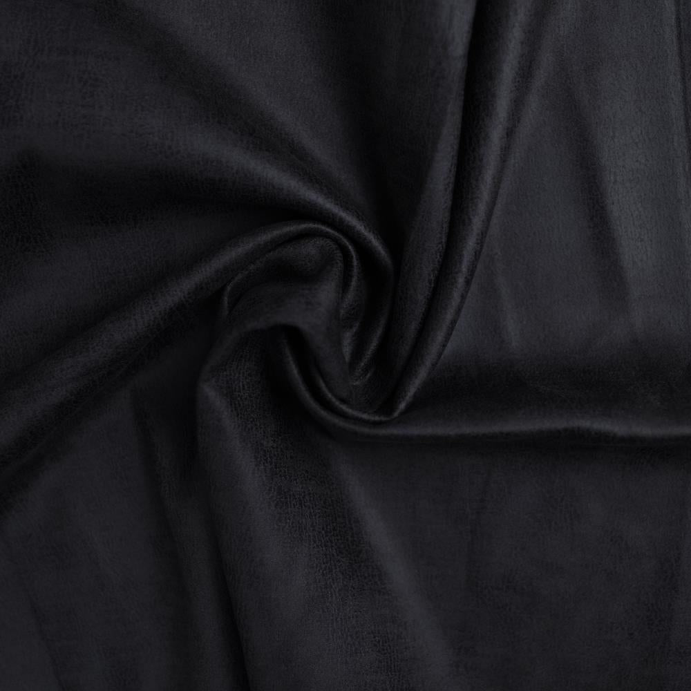 Image of suede fabric with elastane - dark blue 280 g/m² – available at Charlotte Fabrics