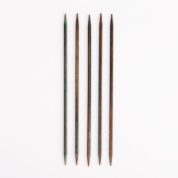Image with DROPS Pro Romance sock knitting needles – birch (20 cm) | 2.5 - 5 mm – available at Šarlotes audumi