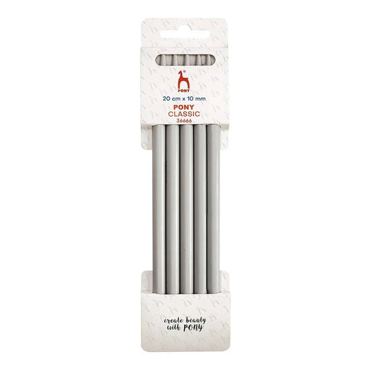 Pony Classic sock knitting needles - 20 cm 10.00mm (5 pcs.)