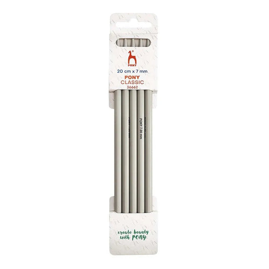Pony Classic sock knitting needles - 20 cm 7.00 mm (5 pcs.)