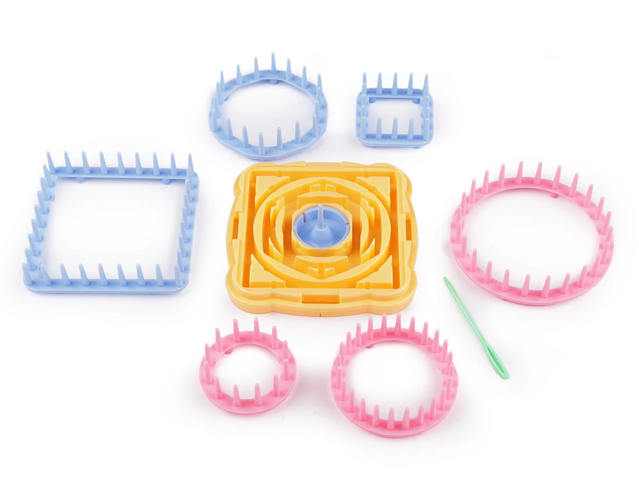 Image of DIY Flower Loom Kit (Flower Loom Kit) – available at Šarlotes audumi