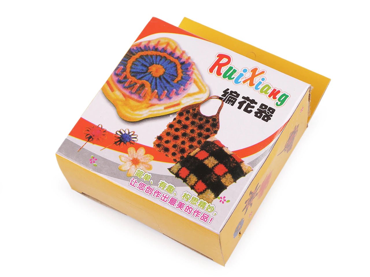 Image of DIY Flower Loom Kit (Flower Loom Kit) – available at Šarlotes audumi