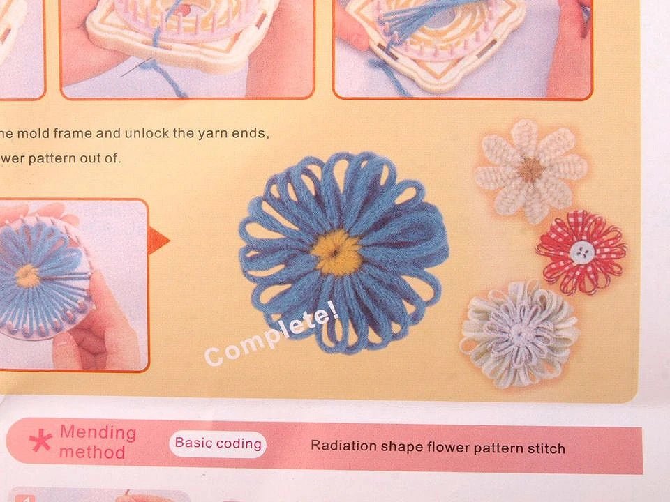 Image of the Flower Loom Kit DIY (Flower Loom Kit) – available at Šarlotes audumi