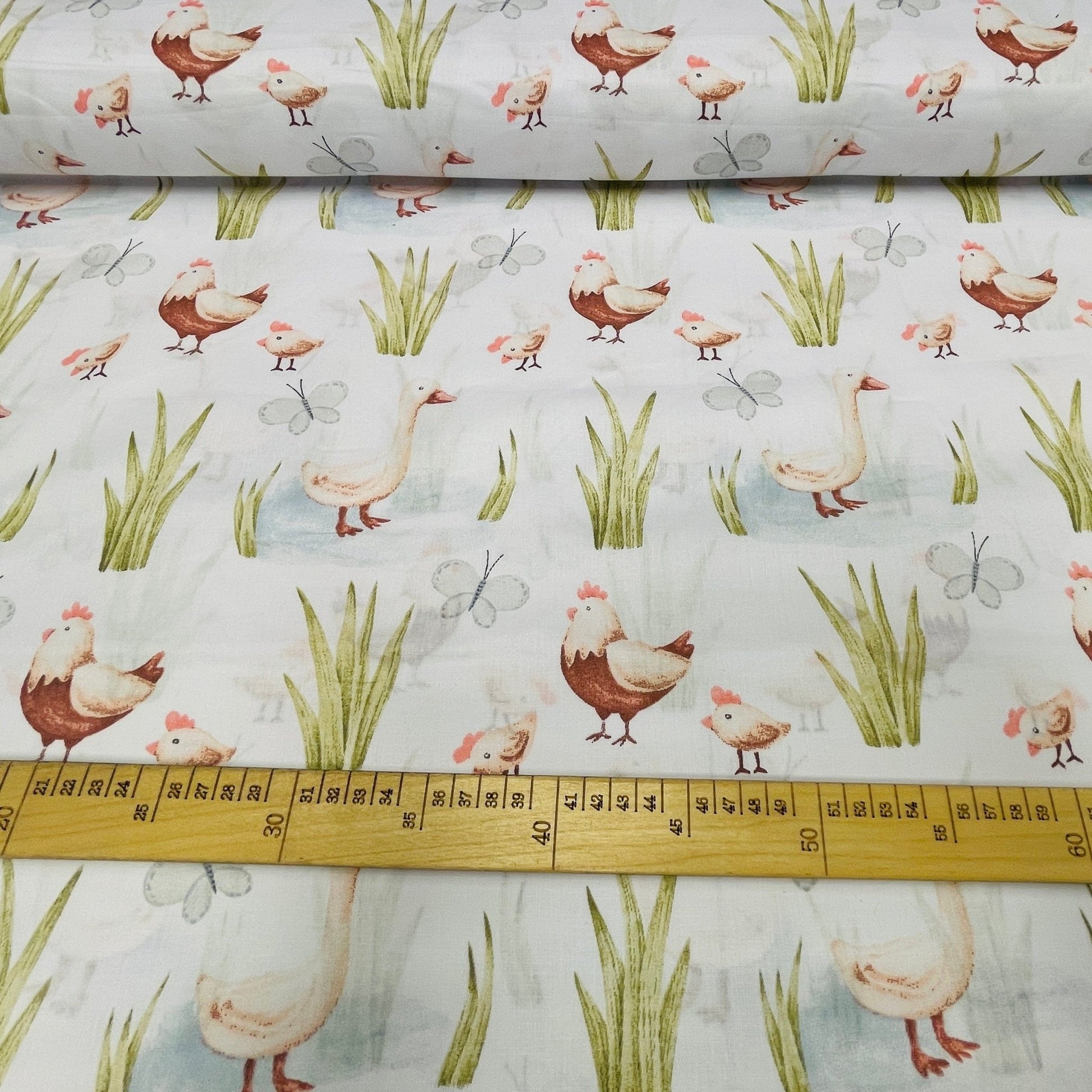 100% tkanina bawełniana – kurczaczki 125 g/m²