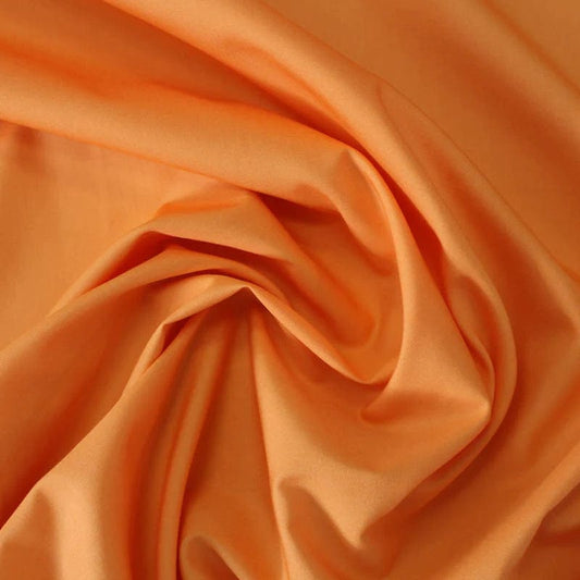 100% Cotton fabric-orange 220cm 146 g/m²