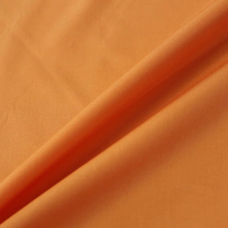 100% Cotton fabric-orange 220cm 146 g/m²