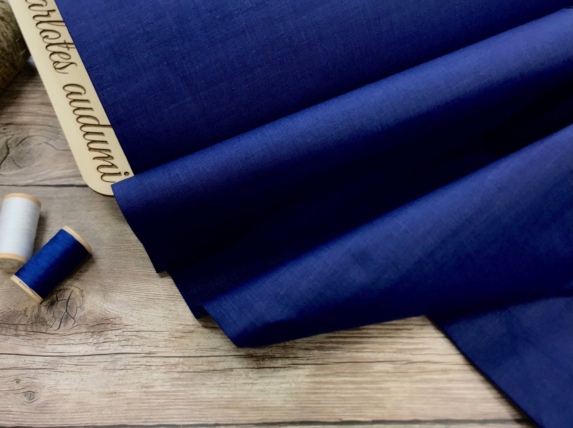 100% Cotton Fabric - Cornflower Blue 125 g/m²