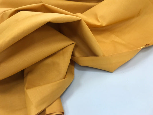 100% Cotton fabric-mustard 125 g/m²