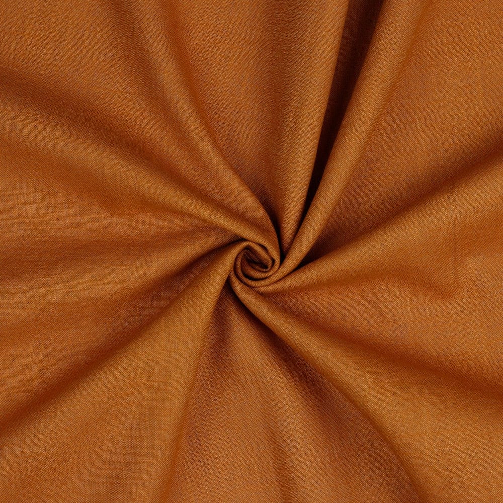 100% linen fabric, mocha 230 g/m²