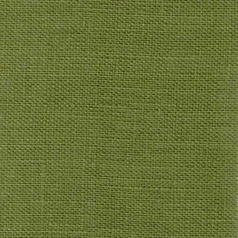 Softened linen, warm green 205 g/m²
