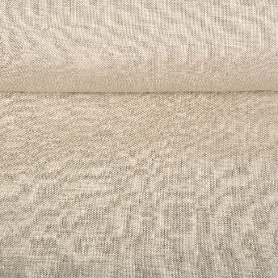 100% softened linen, sand tone 205 g/m²