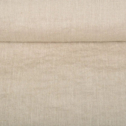 100% softened linen, sand tone 205 g/m²