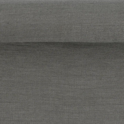 100% Mīkstināts lins-tumši pelēks 205 g/m²