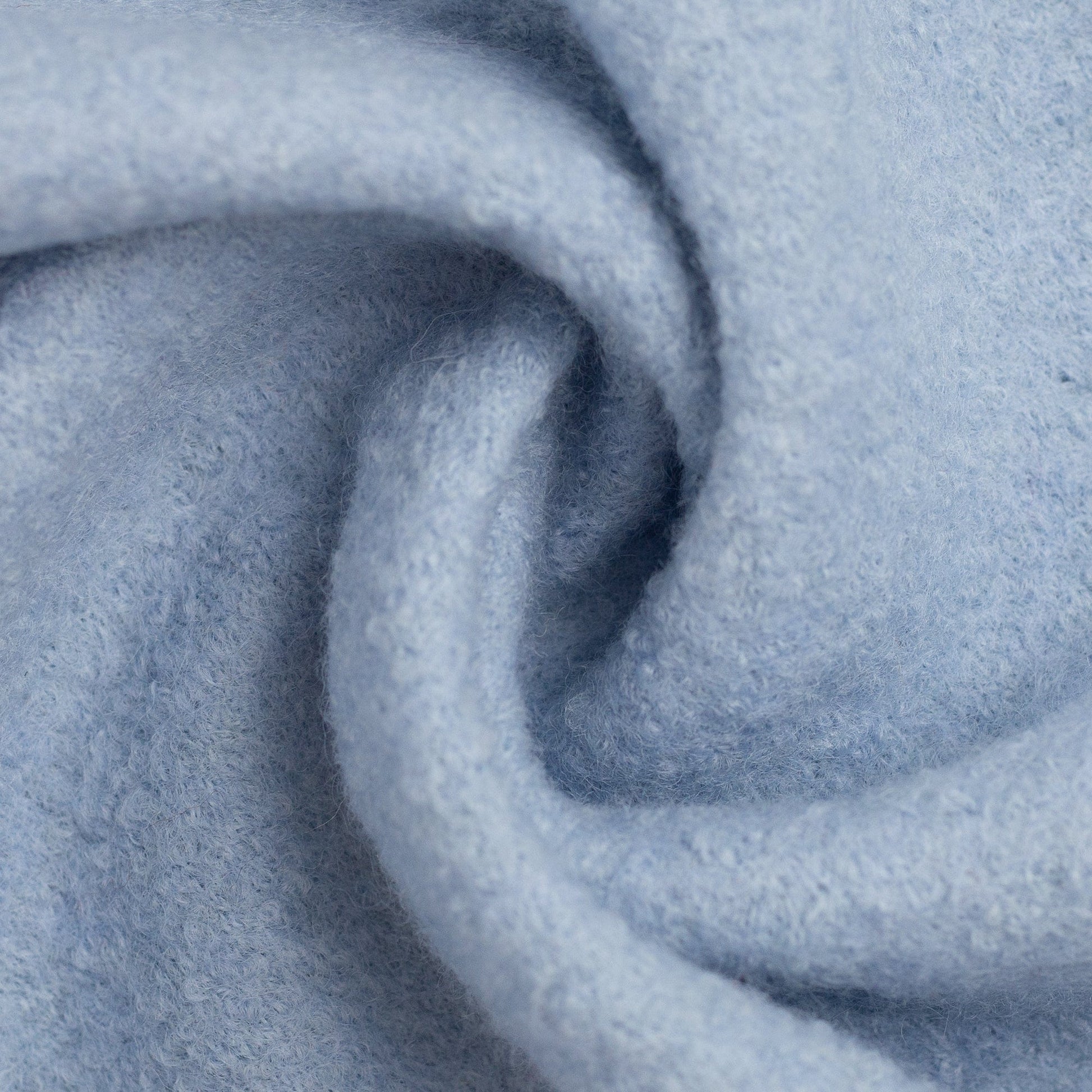 100% Wool fabric-light blue 385 g/m²