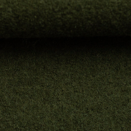 100% wool fabric-forest green 385 g/m²