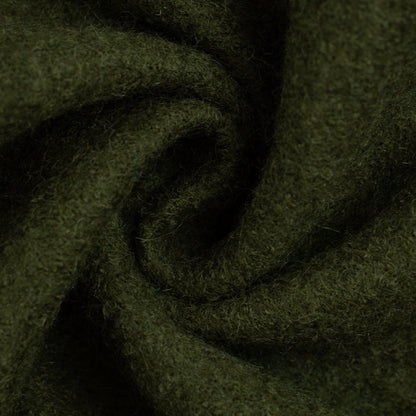 100% Wool fabric-forest green 385 g/m²