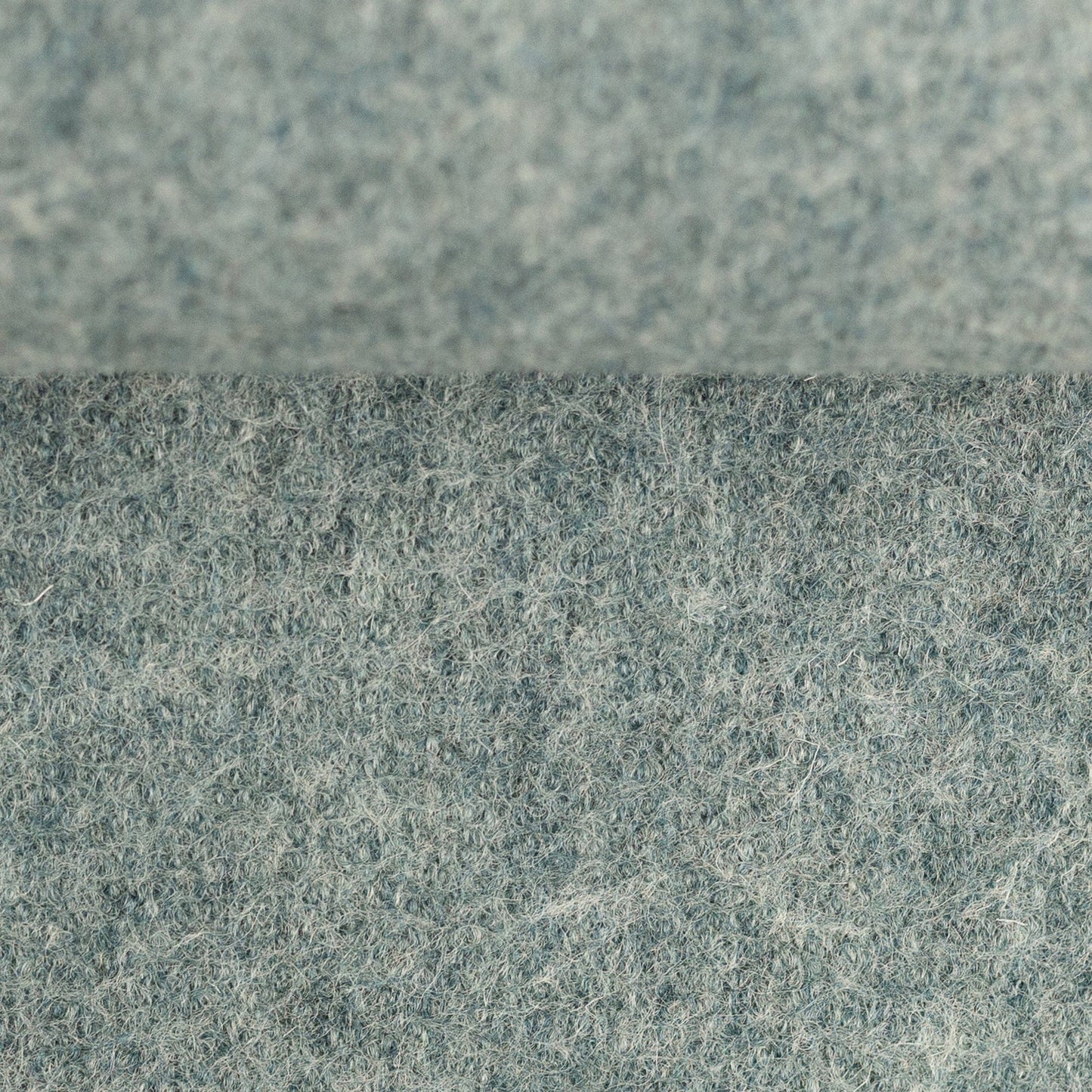 100% Wool Fabric - Mint Melange 385 g/m²