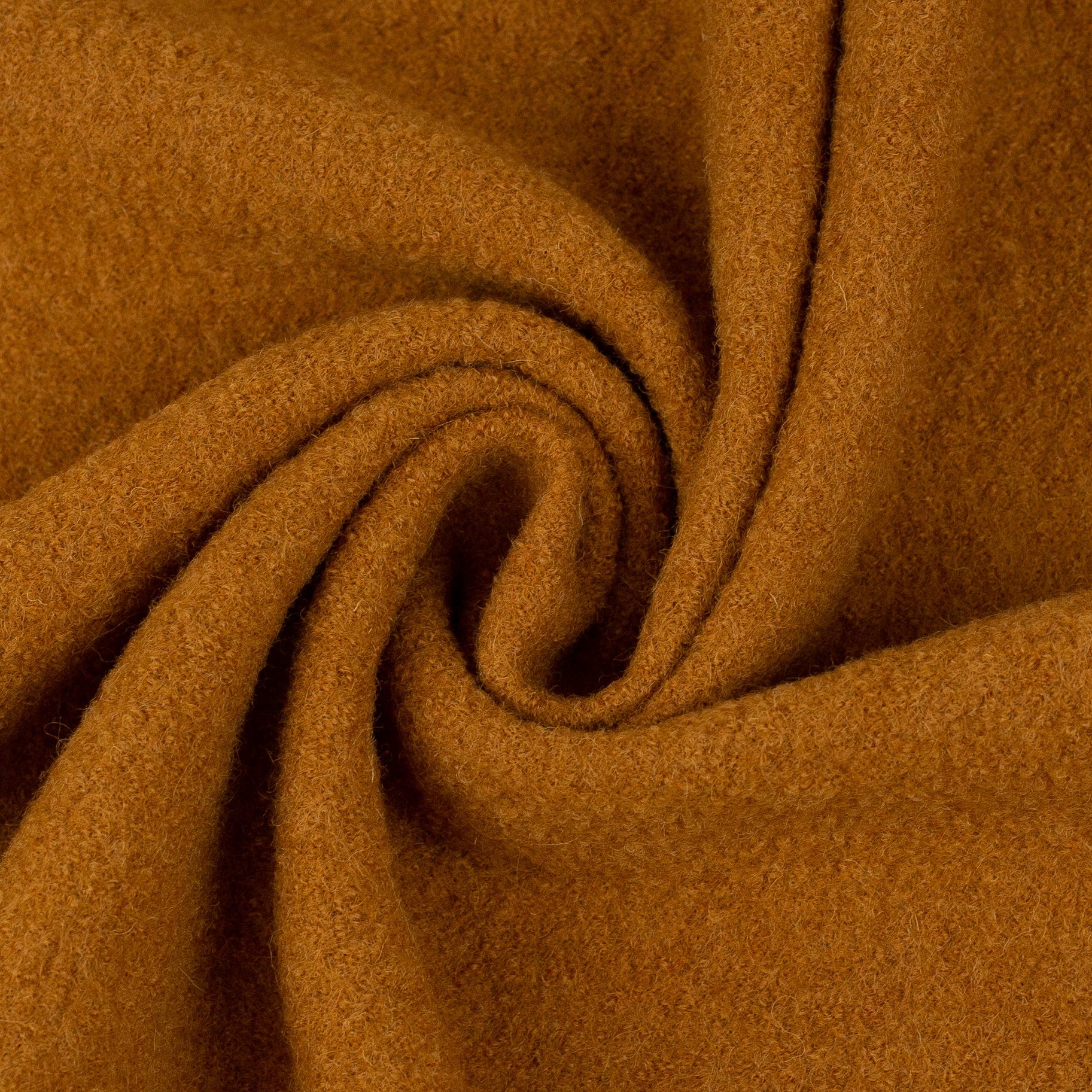 100% Wool fabric-orange yellow 385 g/m²