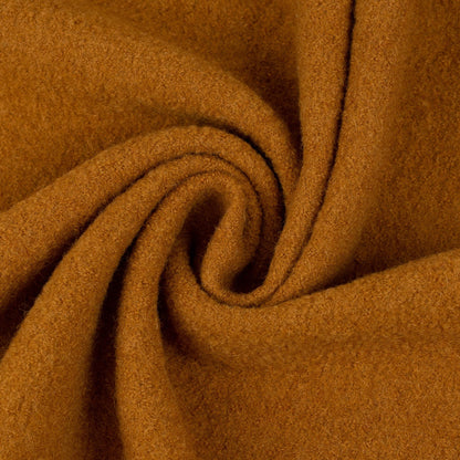 100% Wool fabric-orange yellow 385 g/m²