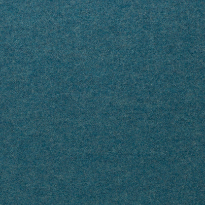 100% wool fabric - petrol melange 385 g/m²