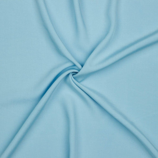 100% viscose fabric-light blue 110 g/m²