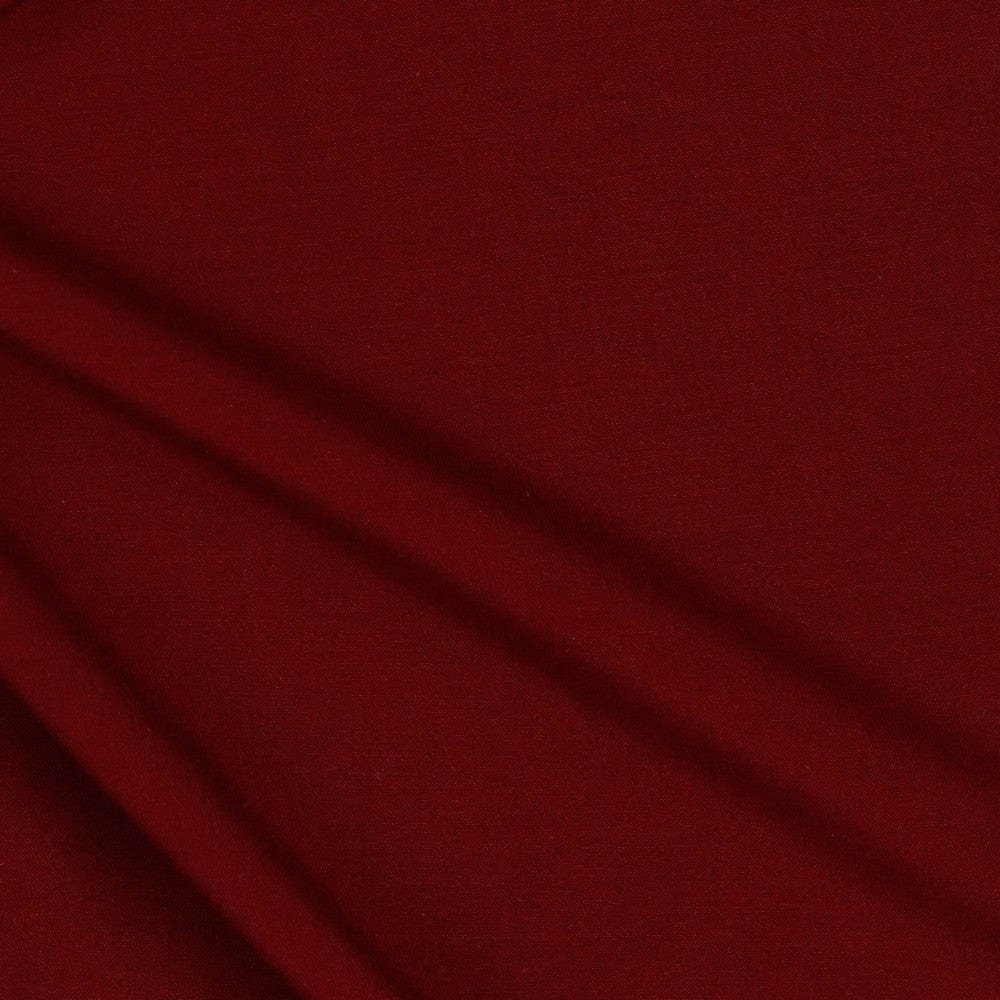 100% viscose fabric - crimson 110 g/m²