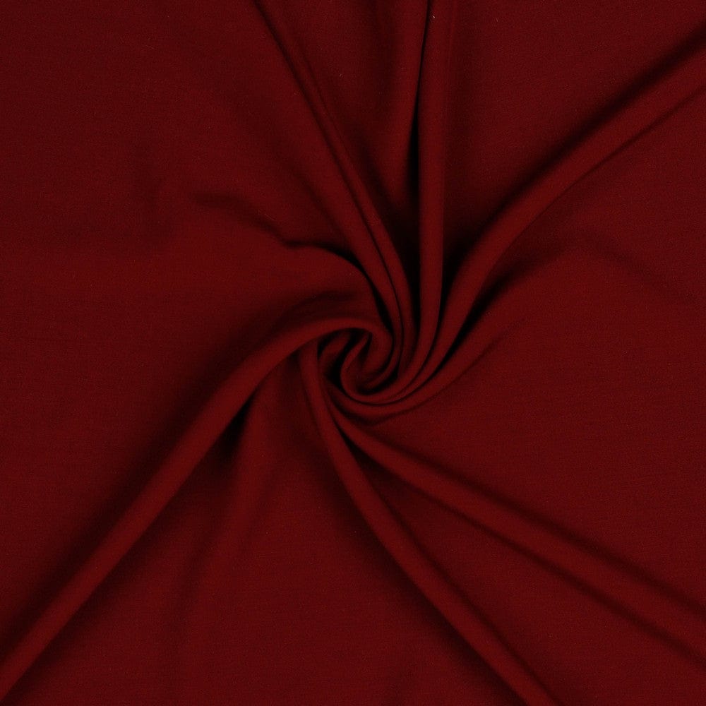 100% viscose fabric-carmine red 110 g/m²