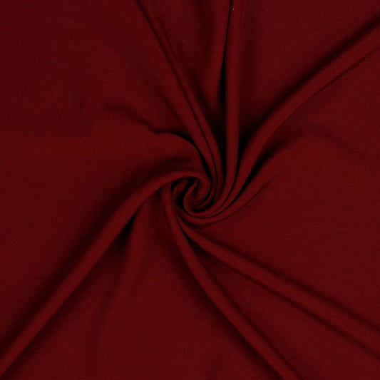 100% viscose fabric-carmine red 110 g/m²