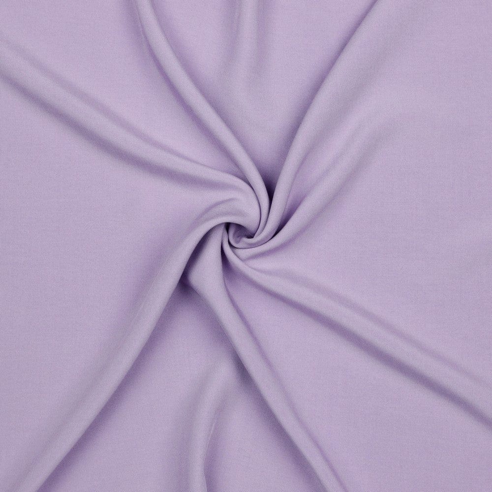 100% viscose fabric-lavender lilac 110 g/m²