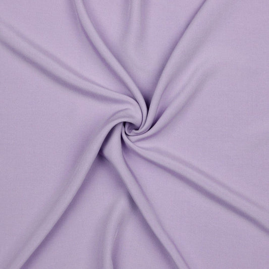 100% viscose fabric-lavender lilac 110 g/m²