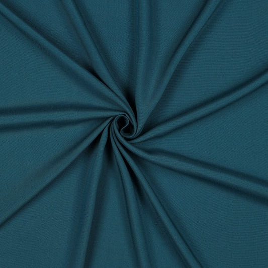 100% viscose fabric - petrol 100 g/m²