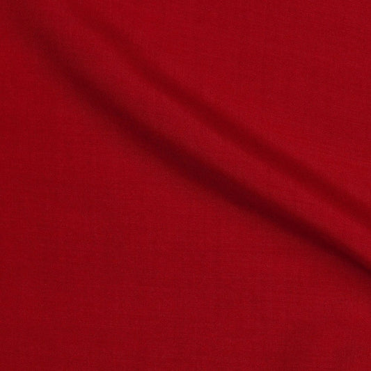 100% viscose fabric - red 110 g/m²