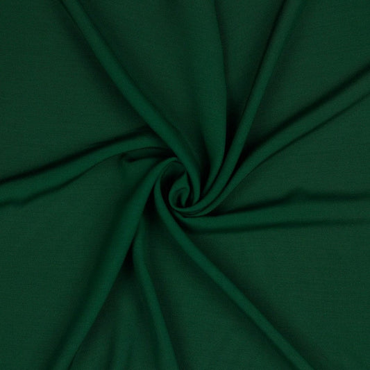 100% viscose fabric - dark green 100 g/m²